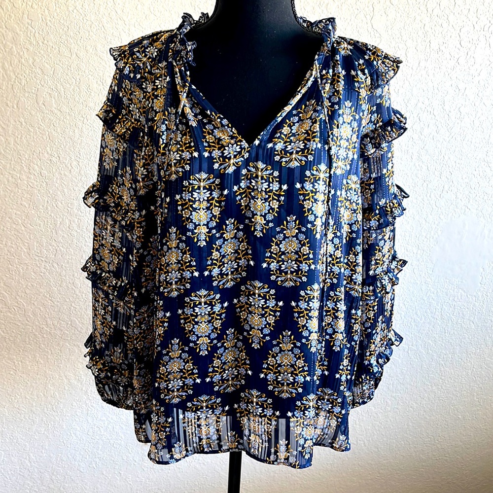 Large Express Long Sleeve Blouse
